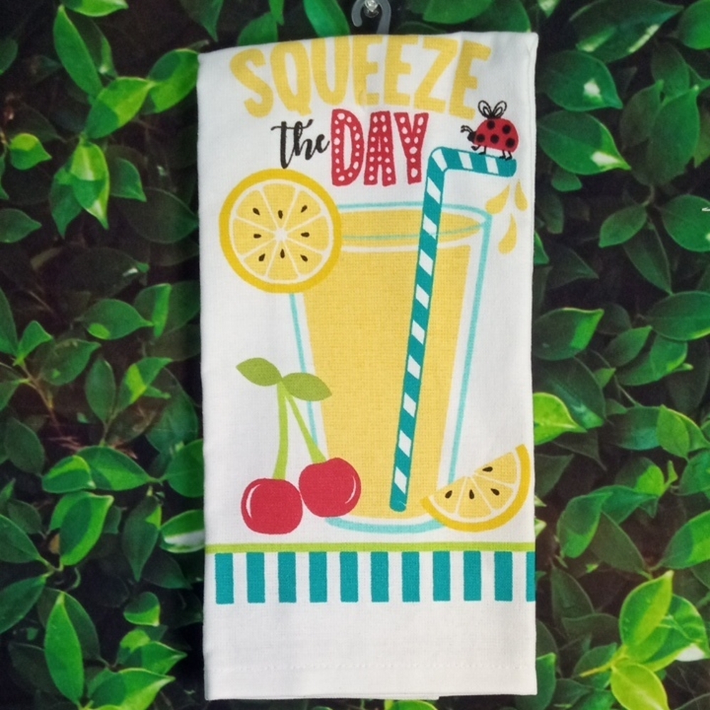 🏠 Ritz Squeeze the Day Lemonade Dishtowel